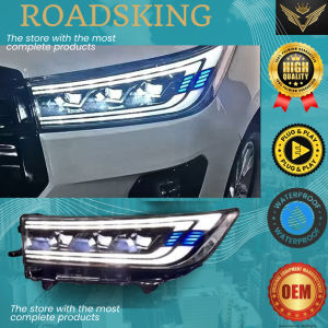 TOYOTA INNOVA 2016-2022 TGN140 PROJECTOR HEAD LAMP DAYLIGHT DRL LIGHT DYNAMIC RUNNING TURN SIGNAL