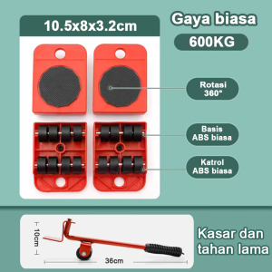 NESO Troli Roda Dongkrak Alat Bantu Pindah (COD) Barang Furniture Sofa Mesin Cuci Kulkas Moving Roller Tool Perabotan Mebel Lemari Dengan Roda