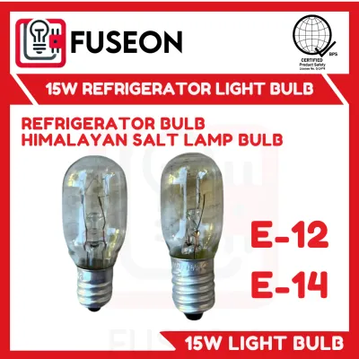 E12 E14 Refrigerator Light Bulb Himalayan Salt Lamp Light Bulb 15W E-12 E-14