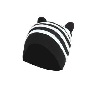 0-3 tháng trẻ sơ sinh màu trơn nắp ca-pô Mũ bệnh viện quà tặng bé dễ thương tai gấu hat mềm bông Beanie cap mũ nón