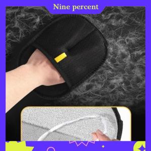 Nine percent Cat Hair Cleaner Pet Gloves Household Hair Remover Cat Dog Hair Remover Brush Remover Hair Sticking Device Home Hair Scraper