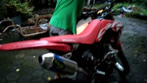 PIPA HEADER LEHER NORIFUMI KLX 150 & Aksesoris Motor Trail