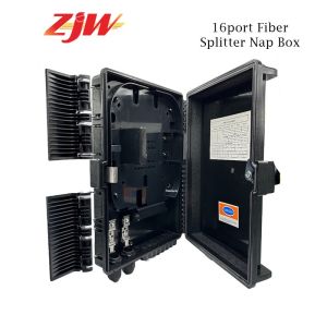 ZJW 16port Fiber Splitter Nap Box FTTH Insert type Fiber Optic Distribution Box For PLC Splitter Box