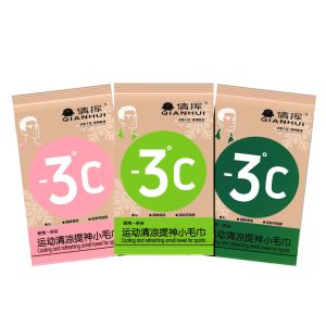 VINTLOOK แผ่นเช็ดเย็นสดชื่นสำหรับฤดูร้อน ให้ความรู้สึกสดชื่นทันทีและหยุดเหงื่อ