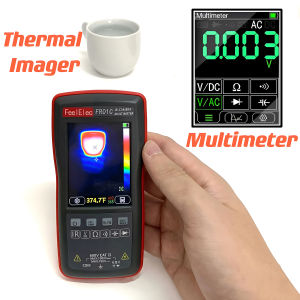 กล้อง อินฟาเรด ความ ร้อน FeelElec FR01 2in1 Thermal Imager Multimeter 2.8" Touch Screen Electric Circuit Automobile Inspect IR Thermal Camera Multimeter กล้องจับความร้อน