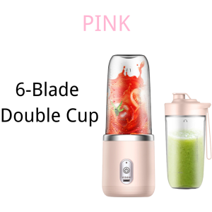 EnerPulse Wireless Portable Electric fruit juicer blender mini juice cup mixer Shaker Cup 6 Blade Rechargeable juice cup juicer 榨汁机