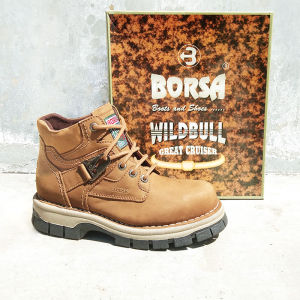 SEPATU BOOTS BORSA STOUT - PRODUK SEPATU BOOTS KULIT PRIA DEWASA ORISINIL BORSA