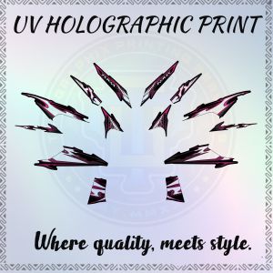 YAMAHA NMAX V1 HELL FIRE UV HOLOGRAPHIC PRINT