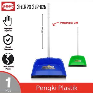 ( BISA COD ) PROMO PENGKI SEROKAN PLASTIK SHINPO BUONO SIP-826 / SEROKAN GAGANG PANJANG / PENGKI MURAH / SEROKAN PLASTIK MURAH / SEROKAN SAPU / ALAT PEMBERSIH