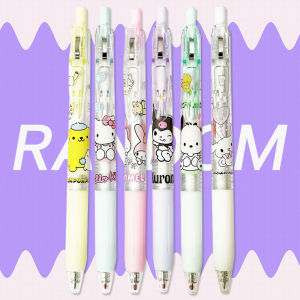 🌈⭐ปากกาเจล⭐🌈ด้ามใสลายการ์ตูน สุดฮิต ไส้สีน้ำเงิน 0.5📌คละลายตามแบบ ✔️พร้อมส่งในไทย เครื่องเขียน