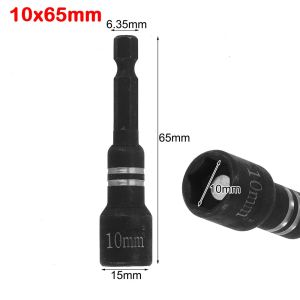 IFFINE 8mm ic Nut Screwdriver Anti-slip DIY Hex Shank Driver Durable Socket Bit for Power Drills Drivers Socket Kit