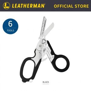 Leatherman Raptor Rescue 6-in-1 Trauma Shears Rescue 420HC Steel Blade Strap Cutter & Glass Breaker25-Year Warranty