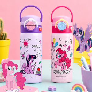 HoneyLion - Official My Little Pony Tumbler 550ml Stainless Steel 316 Thermos Vacuum Insulated Water Bottle for Girls School
