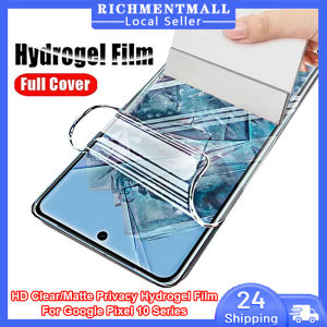 【🔥SG STOCK🔥】HD Clear/Matte/Matte Privacy Hydrogel Film For Google Pixel 10 Pro XL Anti-Spy Soft Screen Protectors Film For Google Pixel 10 Pro Fold Film