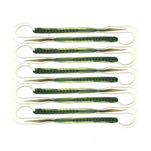 10pcs Fishing Lures 15cm 6g Swimbait Curl Tail Worms Grubs Lures Soft Baits Baits Fishing Accessories
