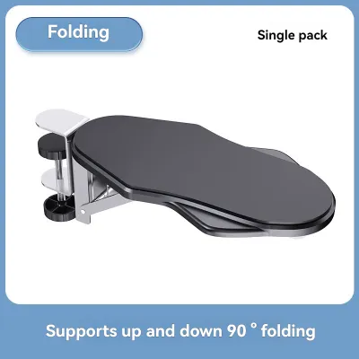 Computer Arm Rest for Desk Desktop Extension Elbows and Forearms Rest Rotating Computer Arm Rest Adjustable PC Wrist Rest Extender Desk Hand Bracket 桌面延长板手托托架