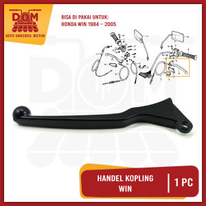 Handel Kopling WIN (PSP) Hitam Handle Hendel Lever Tuas Tarikan Kopleng Honda WIN 100