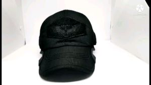 Topi Caps Model Coak Black: Topi Olahraga Stylish & Nyaman