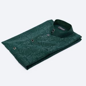 Kemeja Koko Embos LDR Fashion