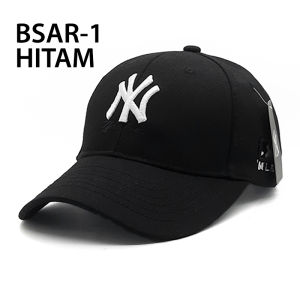 Topi Baseball Pria Wanita NY Distro Polos MLB Fashion Casual Sport Gaya Korea Kualitas Import BSAR