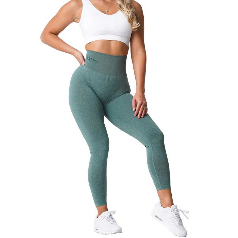 Seamless Leggings Spandex Shorts Woman Fitness Elastic Breathable
