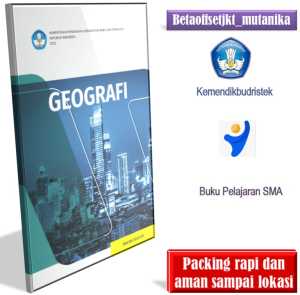 Buku Geografi kelas 12 3 XII kurikulum merdeka