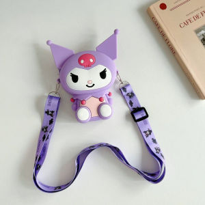 Tas Selempang Boneka Kuromi kawaii/ Tas Selempang Perempuan Sanrio lucu /Jelly Bag Sanrio