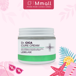 Kem rau má Hàn Quốc Lebelage Centella Cica dưỡng ẩm phục hồi cho da dầu mụn 70ml