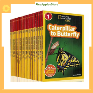 Bộ sách National Geographic Kids level 1 nhập khẩu 46 books