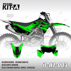Decal Stiker Klx 230 Sticker Variasi Striping Custom Klx 230 D-A7-003