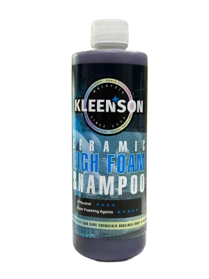 【Kleenson】CFB Ceramic High Foam Shampoo 4L | Dark Purple Snow Foam Car Shampoo | Ceramic Coating Shampoo