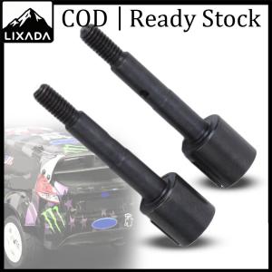 LIXADA RC Wheel Axle Good Compatibility CNC Machining High Hardness Anodized Surface Front Rear Hub Axle No Deformation for HPI Electric 1/8 WR8 FLUX Ken Block