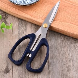 Industrial Grade Heavy Duty Scissors Gunting Blue Handle