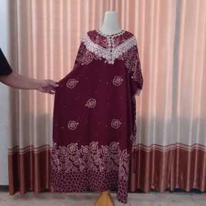 Daster arab renda super jumbo ld 140 daster kekinian super jumbo