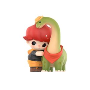 POPMART DIMOO Jurassic World Series Figures pop mart dimoo blind collection action figure decorative gift