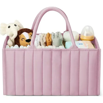 [Local Shop] Baby Diaper Caddy Organizer Nursery Room Storage Bag