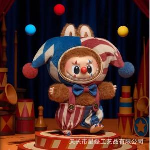 POPMART Bong Bóng Mart WHYSOSERIOUS Dòng Sản Phẩm LABUBU Hộp quà mù Halloween chú hề ném bóng chú hề