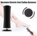 Dermave Electric Foot Callus Remover, Electric Callus Remover, Electric Foot File with Speed Controller & 60pcs Replacement Sandpaper Disk for Men Women Dead Dry Crack Skin Calluses (Black). 