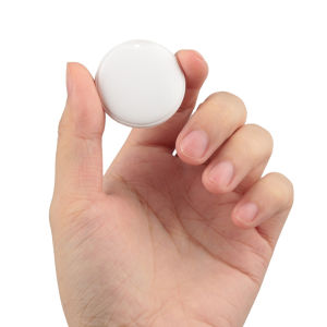 เครื่องติดตาม GPS ขนาดมินิเครื่องหาตำแหน่ง F6ไร้สายบลูทูธป้องกันการสูญหายอุปกรณ์สำหรับสัตว์เลี้ยงกระเป๋าสำหรับเด็กเครื่องติดตามกระเป๋าสตางค์รองรับ IOS Android