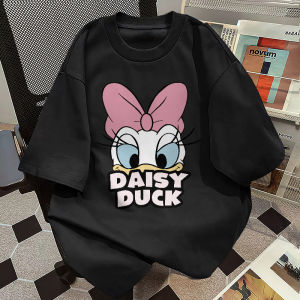 COD DAISY DUCK Prints Fashion Trend Cotton Tops American Style Comfortable T-shirt for Women