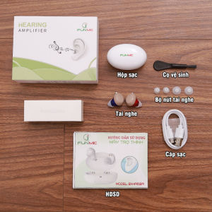 Máy trợ thính không dây Funmic EN-IA006A - Cải thiện thính giác cho người già