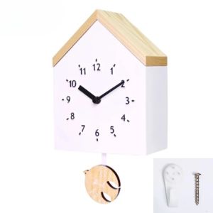 FFBH Pendulum Wall Clock Modern Nordic Wall Watch Elegant Silent Clocks Aesthetic Luxury Living Room Watches Interior Accessories H8M4T