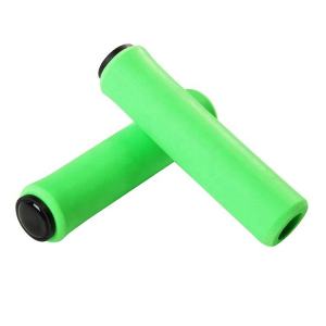 TOSEEK 1 Pair Bike Handle Grip MTB Silicone Shock Absorbing Non-Slip Soft Cycling BMX Hand Grip Universal