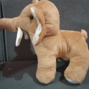 BONEKA GAJAH ELEPHANT DOLL CUTE COKLAT ABU MAINAN