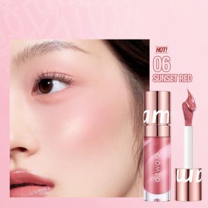Phấn Má Hồng O.TWO.O Dạng Lỏng Trang Điểm Cho Má Lâu Trôi & Mượt Mà Màu - 06 Sunset Red