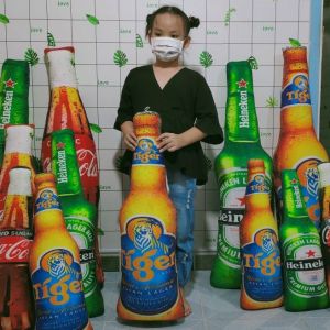 GỐI ÔM DÀI HÌNH CHAI BIA GỐI ÔM 3D NHIỀU MẪU MỀM MỊN CAO CẤP GIÁ RẺ