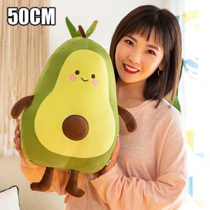 GEEBON Avocado Soft Pillow Plush Toy Room Decor Baby Doll Toy Fruit Stuffed Doll 35/50cm