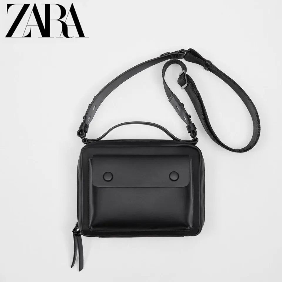 White cross body bag zara hot sale