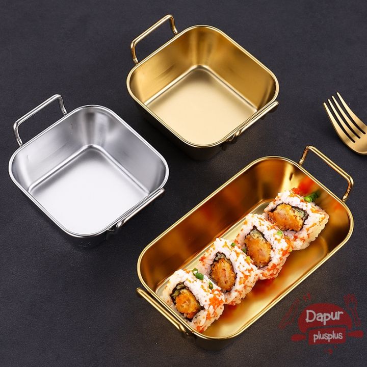 Tempat Snack Stainless Korea Loyang Panggang Oven Tray Roasting