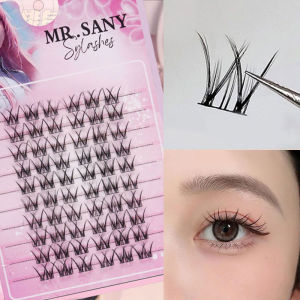 Dorisna ขนตาปลอมต่อการดัดขนตาหางปลามีกาวในตัวหนาแบบติดแน่นแน่นแน่นแน่นตาแบบอินเทอร์เน็ตคนดังแบบ DIY ดวงตาอะนิเมะ